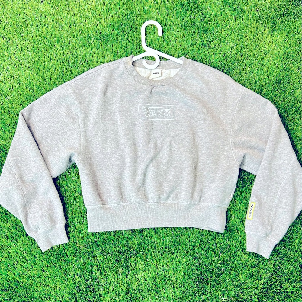 Vans xs cropped sweater